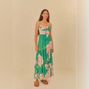 Farm Lumi Floral Long Dress